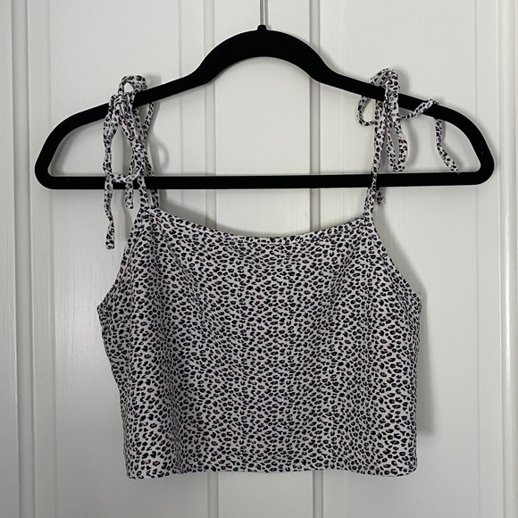 PacSun Tops - Lottie Moss cheetah crop top!